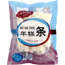 Chinas time-honored brand Zhangli Raw Rice Cake Strips Hot Pot Side Dishes Shanghai Specialty Korean Rice Cake 300g × 1 bag