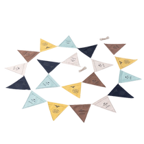 Naturehike x Dunhuang joint camping pennant atmosphere flag camping party birthday decoration flag