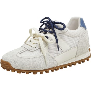 Tianmeiyi 2025 new autumn retro versatile inner heightening double shoelace women's forrest training shoes kg130cm5