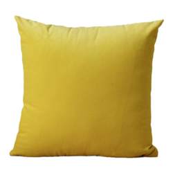 European -style velvet sofa pilling pure color pillow car big pillow bedside bedside littering pillow without core