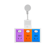 Intelligent multifonctions usb socket plug-in convertisseur de plug-in convertisseur de panneau de commande One-turn multi-power plug-remorque 1322