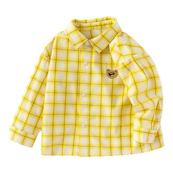 Bala bala baby shirt plaid