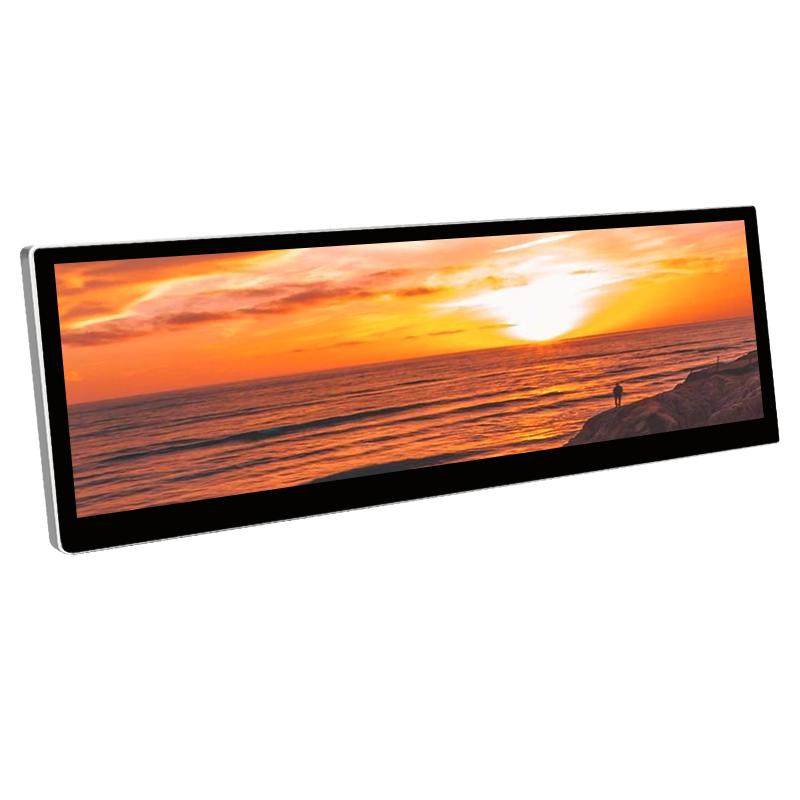 Computer small secondary screen 14-inch high-definition LCD touch hairtail screen one-line desktop with bar monitor chassis secondary screen