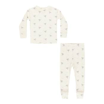 Rc children's clothing home clothing suit boys and girls printed bottoming modal long sleeve home suit