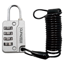 Electric bike helmet lock mountain bike password lock bicycle wire lock portable anti-theft lock spring steel cable lock