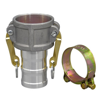 1 ນິ້ວ 2 ນິ້ວ 3 ນິ້ວ 4 ນິ້ວ 6 ນິ້ວ C-type aluminium alloy quick connector female end variable diameter oil pipe fast connector tank truck accessories