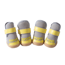 Dog clothes pet cats spring and summer styles for puppies Teddy Bichon Schnauzer small dogs fashionable and breathable mesh shoes