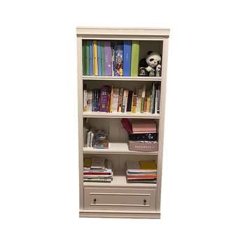 Solid wood bookshelves children's storage cabinet european style bookcase