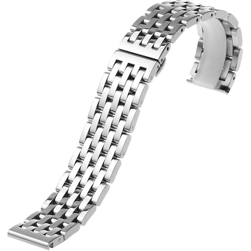 Jiyou stainless steel watch strap for men Omega Citizen Longines Tissot Mido Rolex stainless steel watch strap for women