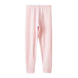 红豆绒儿童纯棉秋裤男童女童线裤打底中大童宝宝保暖裤加厚棉毛裤