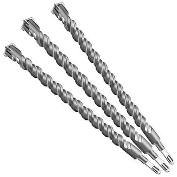 Square handle impact cross four-edged wall punching concrete
