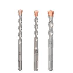 Tungsten steel extended impact drill electric hammer drill bit concrete through wall square handle round handle drilling slotted alloy rotor