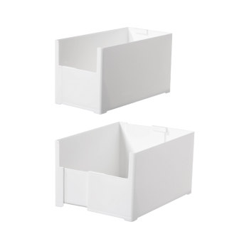 Mimu cabinet telescopic storage basket storage box