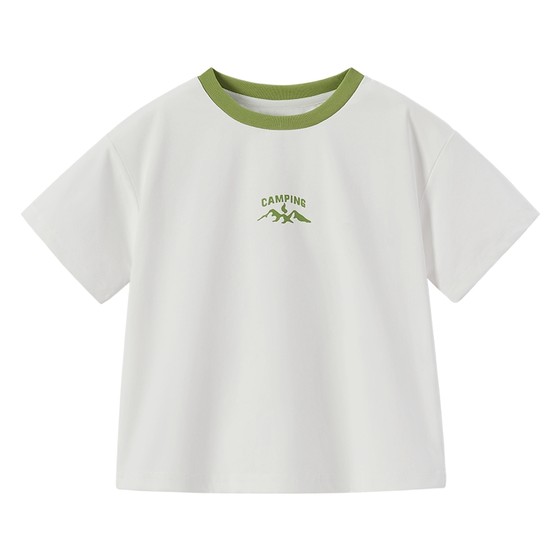 
[Anti-bacterial cool feeling] Children's T-shirt Summer Girl Dopamine Top Boy Casual Short Sleeve 8 Baby Fashion Clothes