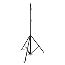 摄影灯架2 8米摄影三脚架加固大承重闪光灯直播支架不锈钢带弹簧缓冲户外露营摄影灯外拍灯影室灯架通用