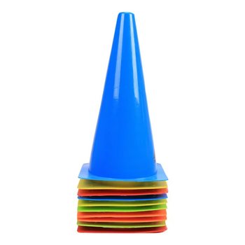 Logo bucket football training cone bucket children logo bucket