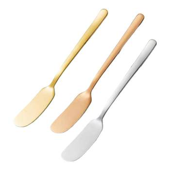Stainless steel butter knife, butter knife, western food jam spatula, cheese cream spatula, bread sauce spoon