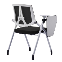 Folding training chair with table board desk and chair integrated writing board folding chair office chair conference chair smart classroom chair