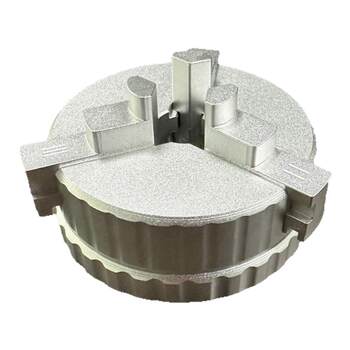 All-aluminum high-precision bench vise chuck three-jaw chuck
