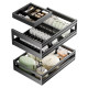 Rifeng 304 stainless steel pull-out basket bowl and dish pot