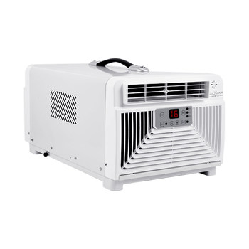 Mosquito net air conditioner integrated cooling and cooling without drainage