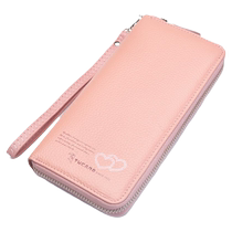 Woodpecker Womens Wallet Long Mobile Phone Bag 2024 New Cowhide Zipper Genuine Leather Handbag Clutch Women