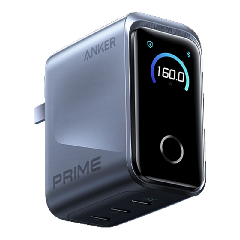 性能猛獸】Anker Prime安克160W智顯充Pro氮化鎵充電器多口快充適用蘋果