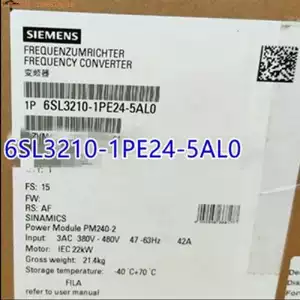 Переговорный 6SL3210-1PE24-5AL0 Модуль питания инвертора G120 с фильтром 6SL32101PE245A