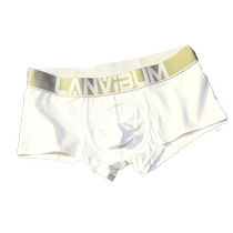 3 pieces of mens underwear soft and comfortable summer thin boxer briefs seamless breathable letter trend boxer shorts