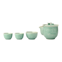 The Palace Museum Ruyi Xiang Yun-portable tea set costume Creative gift tea cup Palace Forbidden City Ventron Gift Companion Gift