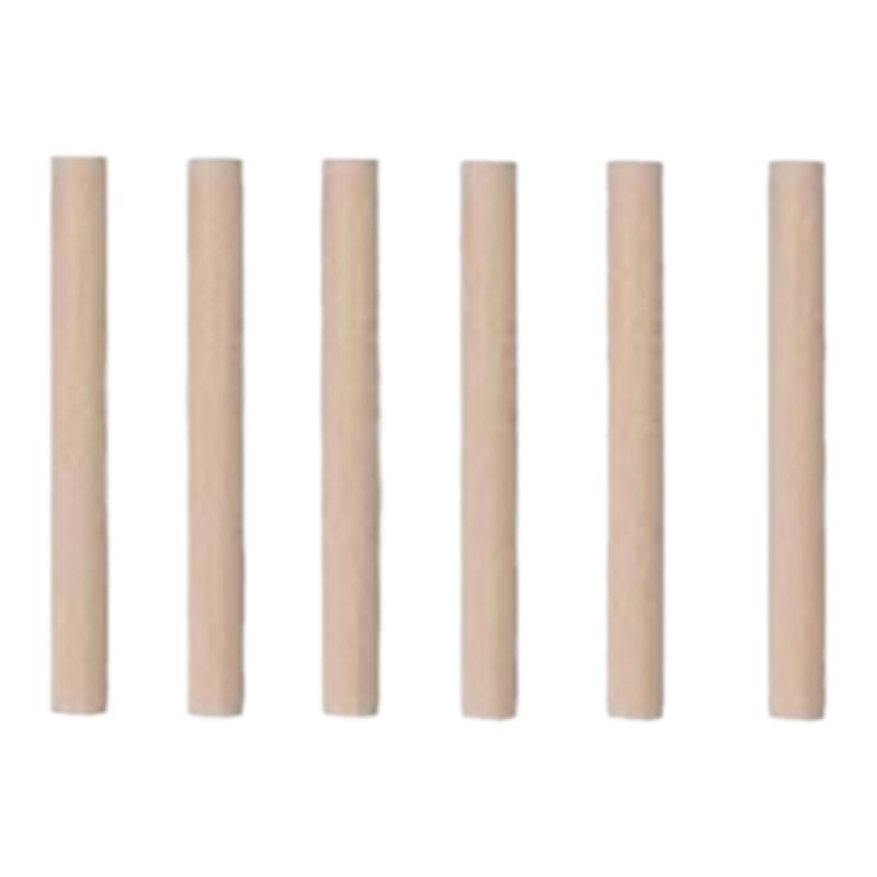 Perforated board accessories small wooden stick round hole solid wood storage rack