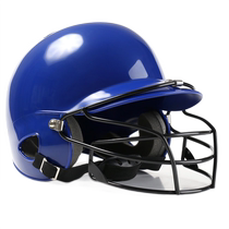 Professional Baseball Helmet Percussion Helmets Binaural Baseball Helmet Wearing Mask Shield Protective Head Protection Face Baseball Softball