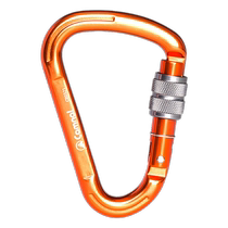 Pear-shaped carabiner automatic main lock rock climbing buckle quick-hang safety rope fixed hook key hanging buckle thread buckle connection buckle