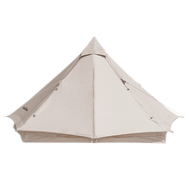 Naturehike Nokelang 20 cotton pyramid tent outdoor camping thickening to build exquisite light luxury camping