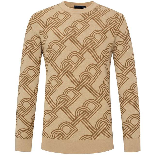 Tombolini wool nylon long-sleeved knitted sweater