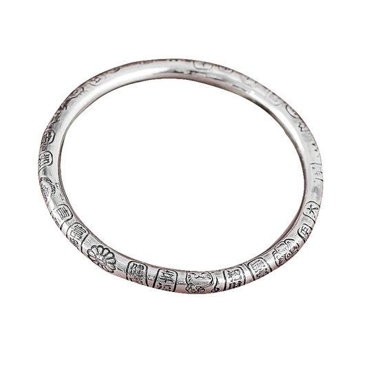 Maßgeschneiderte Silberarmbänder, reiner handverarbeiteter Silberschmuck