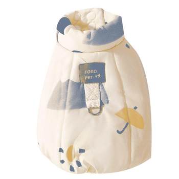 Casual illustration printed traction vest