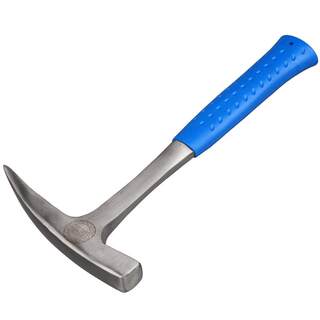 猛士 工具钢淬火地质锤勘探锤泥工锤鸡嘴鸭嘴锤尖头扁头榔头锤子