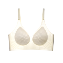 俞兆林2024新款美背无痕内衣女夏季薄款收副乳防下垂小胸聚拢文胸