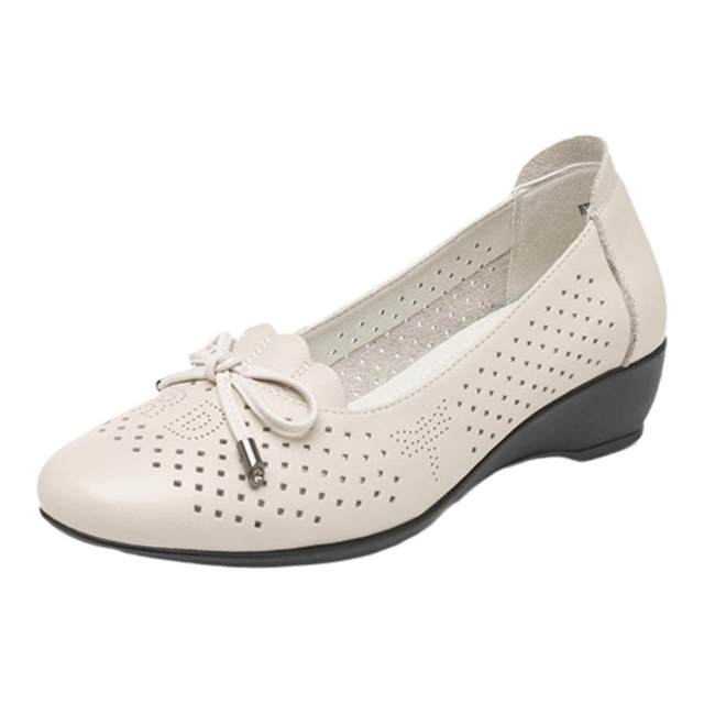 Red Dragonfly Women's Shoes in Summer Round Toe Heel