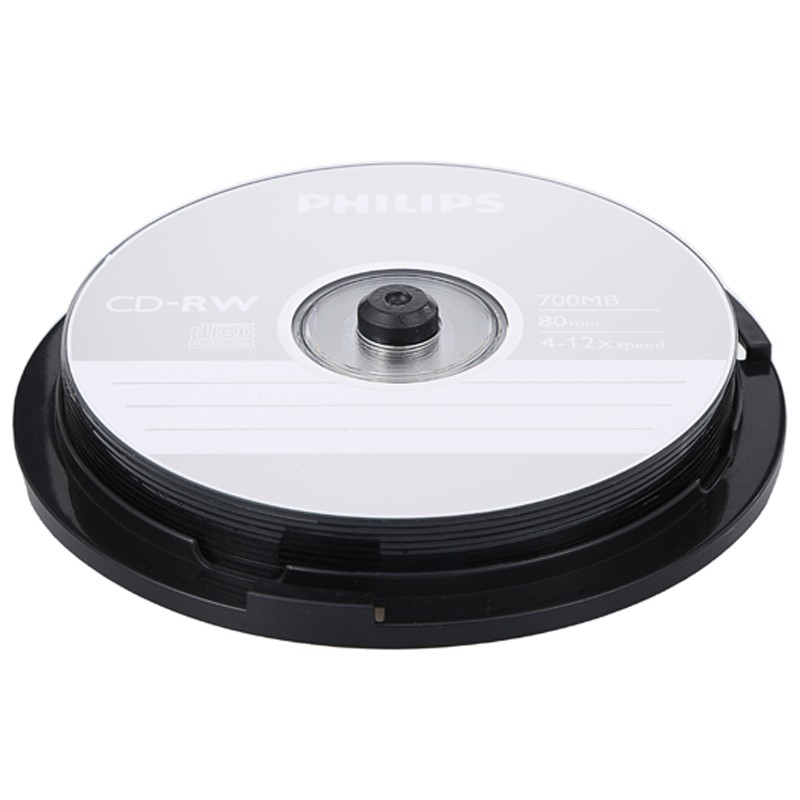 Repeatable and rewritable CD Philips Music CD