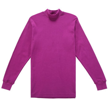 Pure cotton sweater mid-collar single piece underwear top red bean Pure cotton sweater mid-collar single piece underwear top red bean