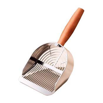 Guazhoumu stainless steel cat litter shovel large size