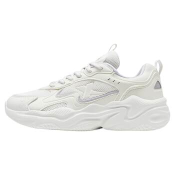 Xtep spark casual shoes women's summer mesh breathable lightweight sports shoes retro running shoes increased dad shoes