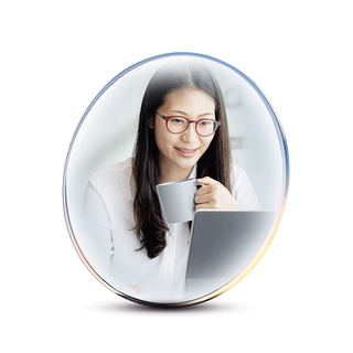 Tag heuer yue view far and near integrated adjustable mirror