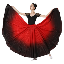 Xinjiang Uyghur Yi Tibetan dance practice square performance costumes dance costumes large swing Uighur skirt hot sale