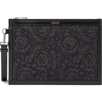 (New product for autumn and winter) VERSACE Versace Mens Barocco Jacquard Clutch