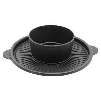 Outdoor camping barbecue plate korean barbecue grill