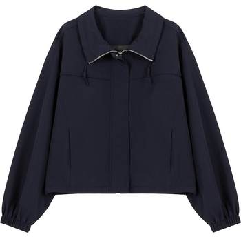 Lagogo sports and casual lapel navy jacket