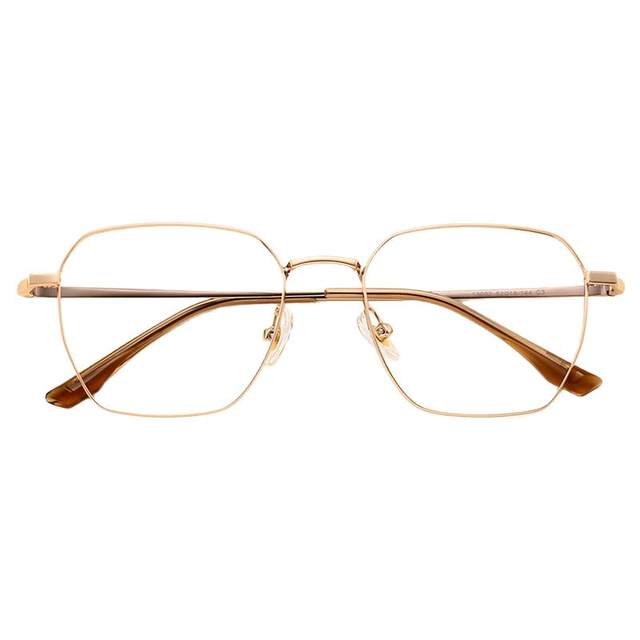 Gold retro gold edge suitable for matching glasses frame